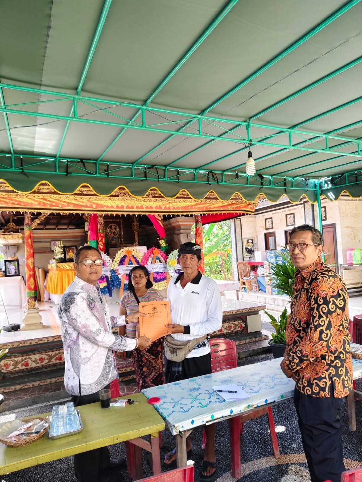 Penyerahan Santunan Dana Duka kepada Keluarga Anggota — foto 3
