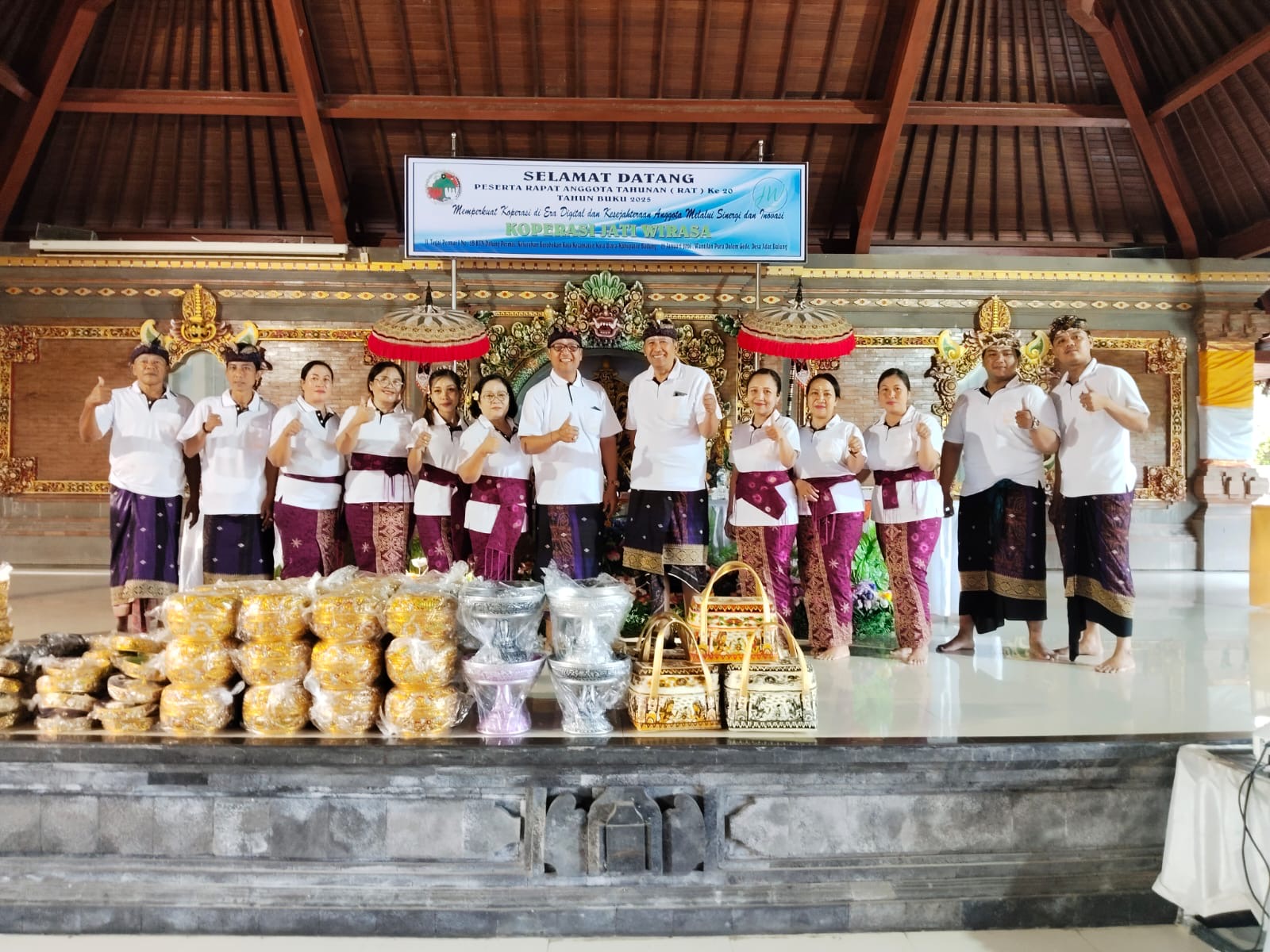 Rapat Anggota Tahunan (RAT) Ke-20 & Pembagian SHU